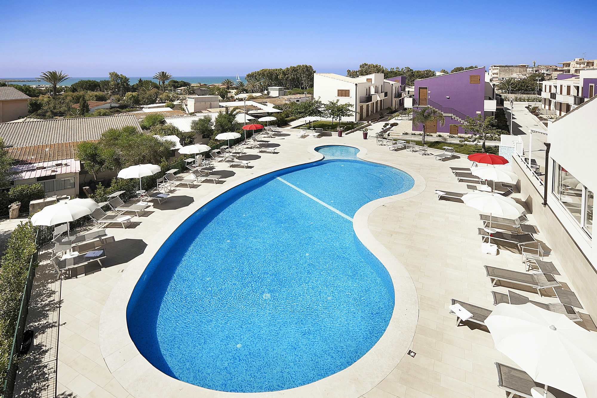 Blu Modicamare Aparthotel Marina di Modica Bagian luar foto